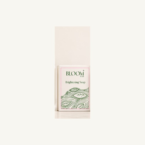 Illustrative packaging concept for Bloom Brightening Soap